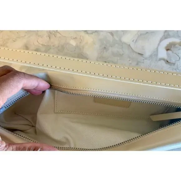 Tan Y2K Long Shoulder Bag By Far Dulce - Picture 8 of 10